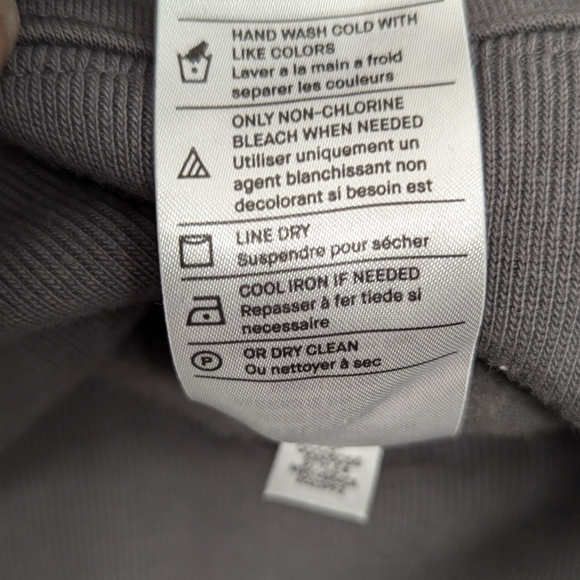 vince | Men's Full Zip Relaxed Fit Soft  Jacket | Warm Pewter | Big & Tall  XXL - Picture 13 of 14